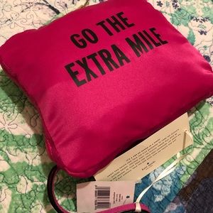 Kate Spade foldable travel duffle NWT